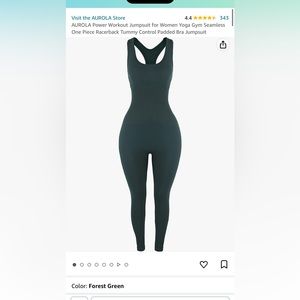 Aurola workout jumpsuit